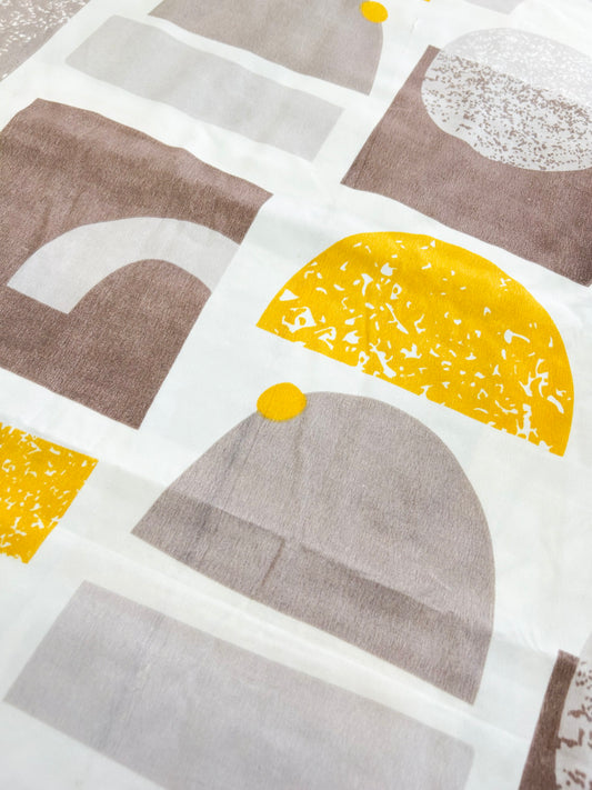 Modern Muse – 240 TC Cotton King Size Bedsheet with 2 Pillow Covers