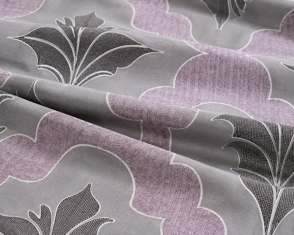 Mauve Moroccan 300 TC Cotton King Size Bedsheet