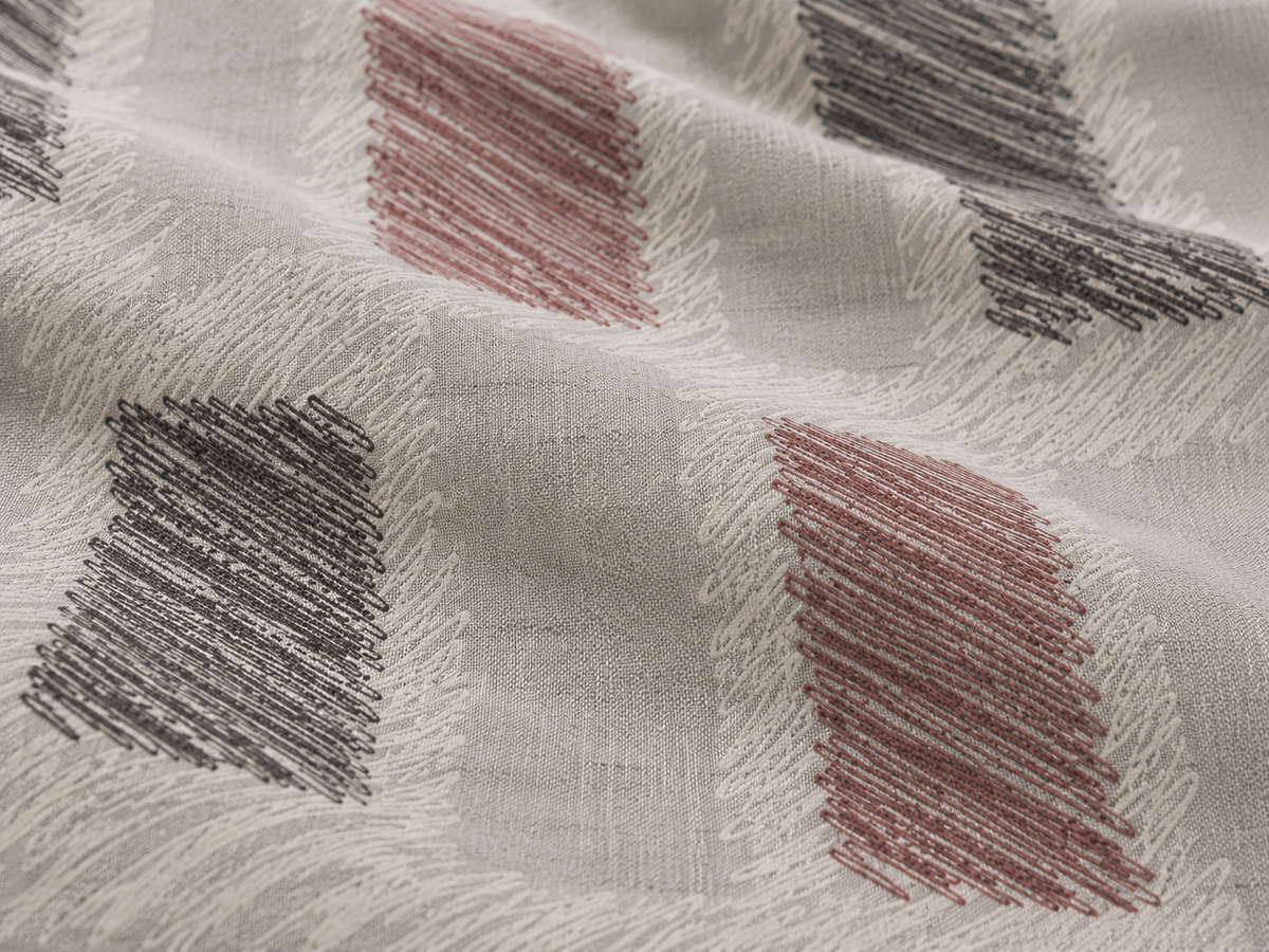 Light Gray Geometric 300 TC Cotton King Size Bedsheet